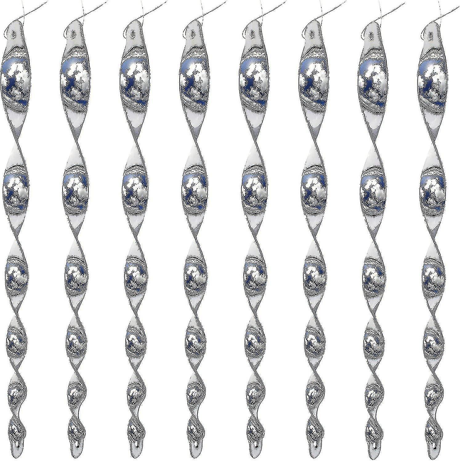 Bird Repellent Scare Rods Ornamental Spinner Deterrent 12pcs