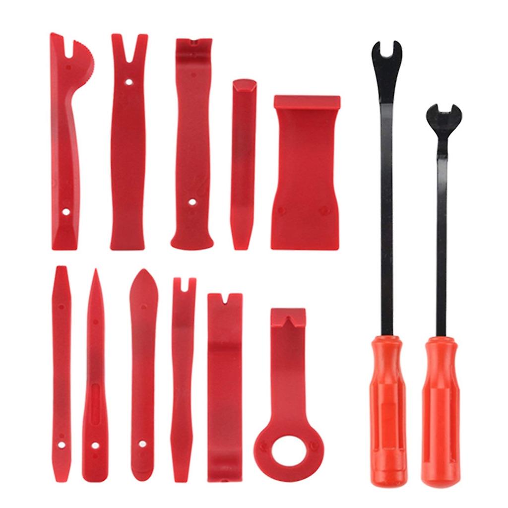 Audio Radio Trim Removal Tool Puller Pry Bar Pry Tool for Door Panel Remover 13x