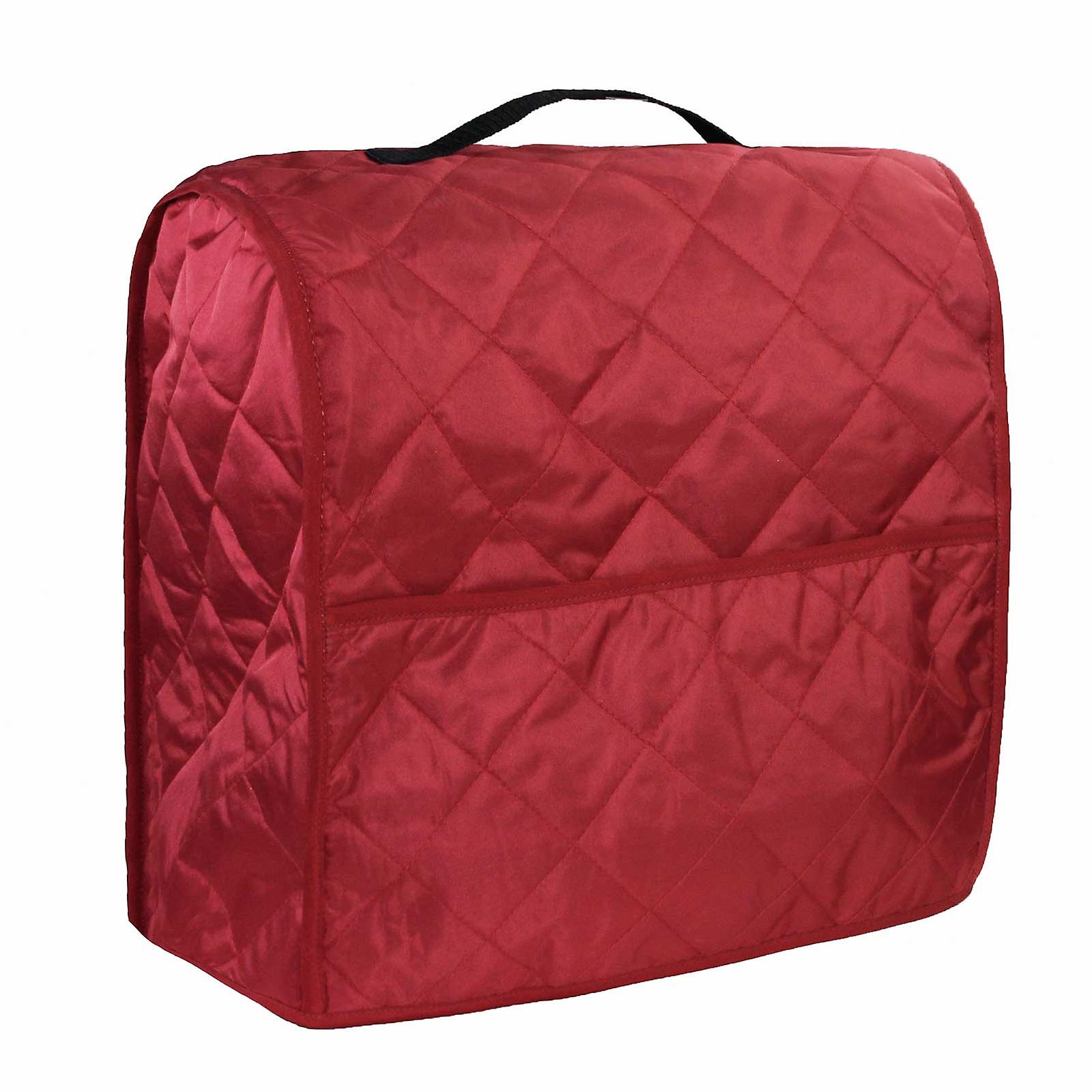 Stand Mixer Cover With Pockets, Soft, Not Easy to Fade, Not Easy To Pilling, Pongee Quilted Cotton