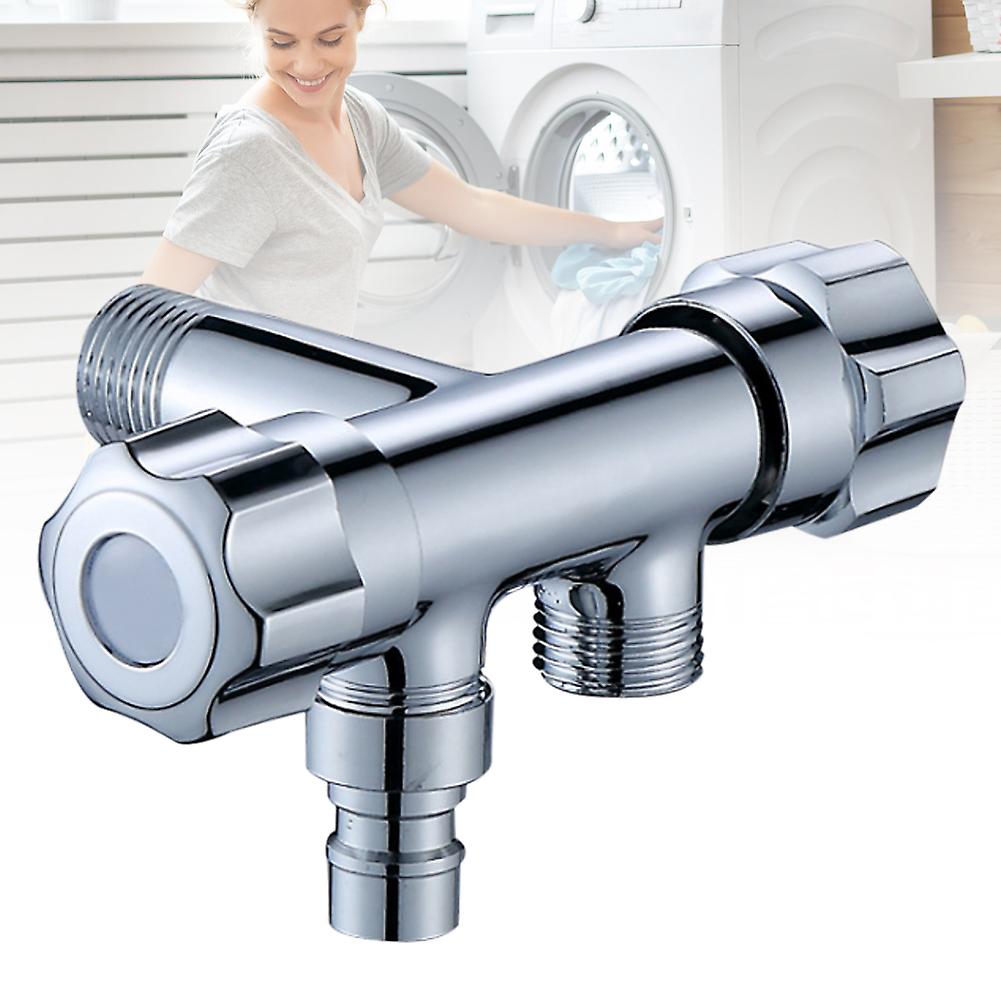 3 Way Triangular Valves One Into Two Out Double Water Angle Multi-function for Home