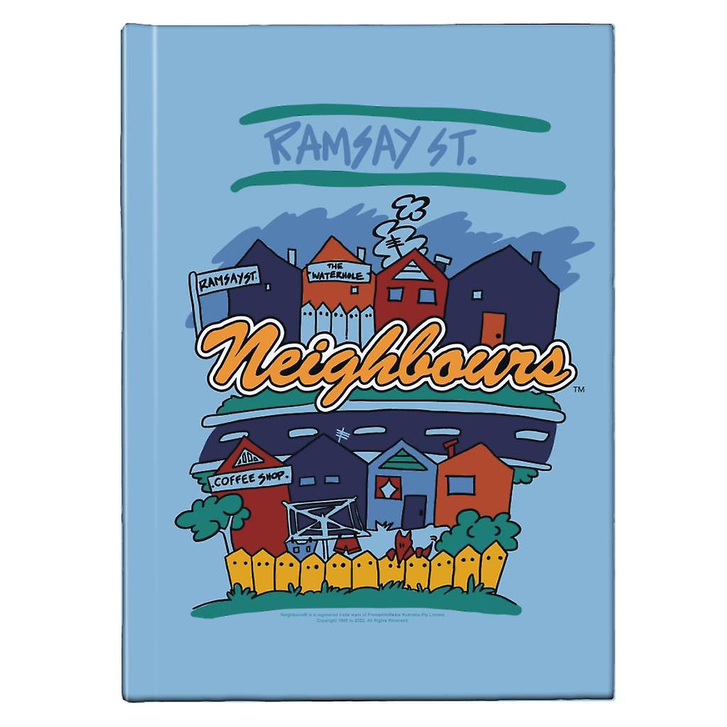 Neighbours Ramsay St Houses Hardback Journal