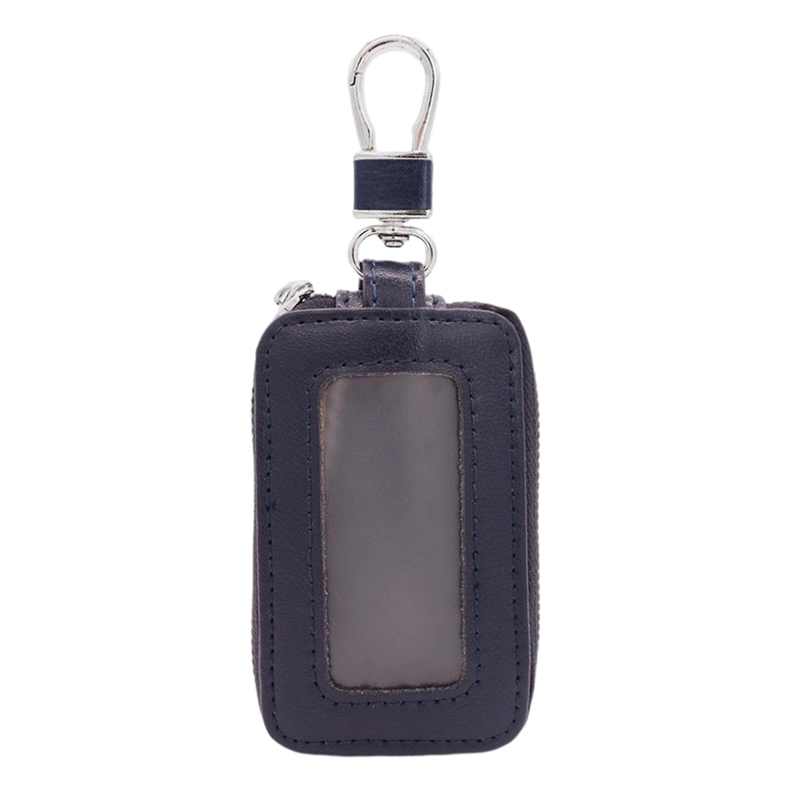 Mini Leather Car Key Case Portable Multifunctional Car Key Protective Cover