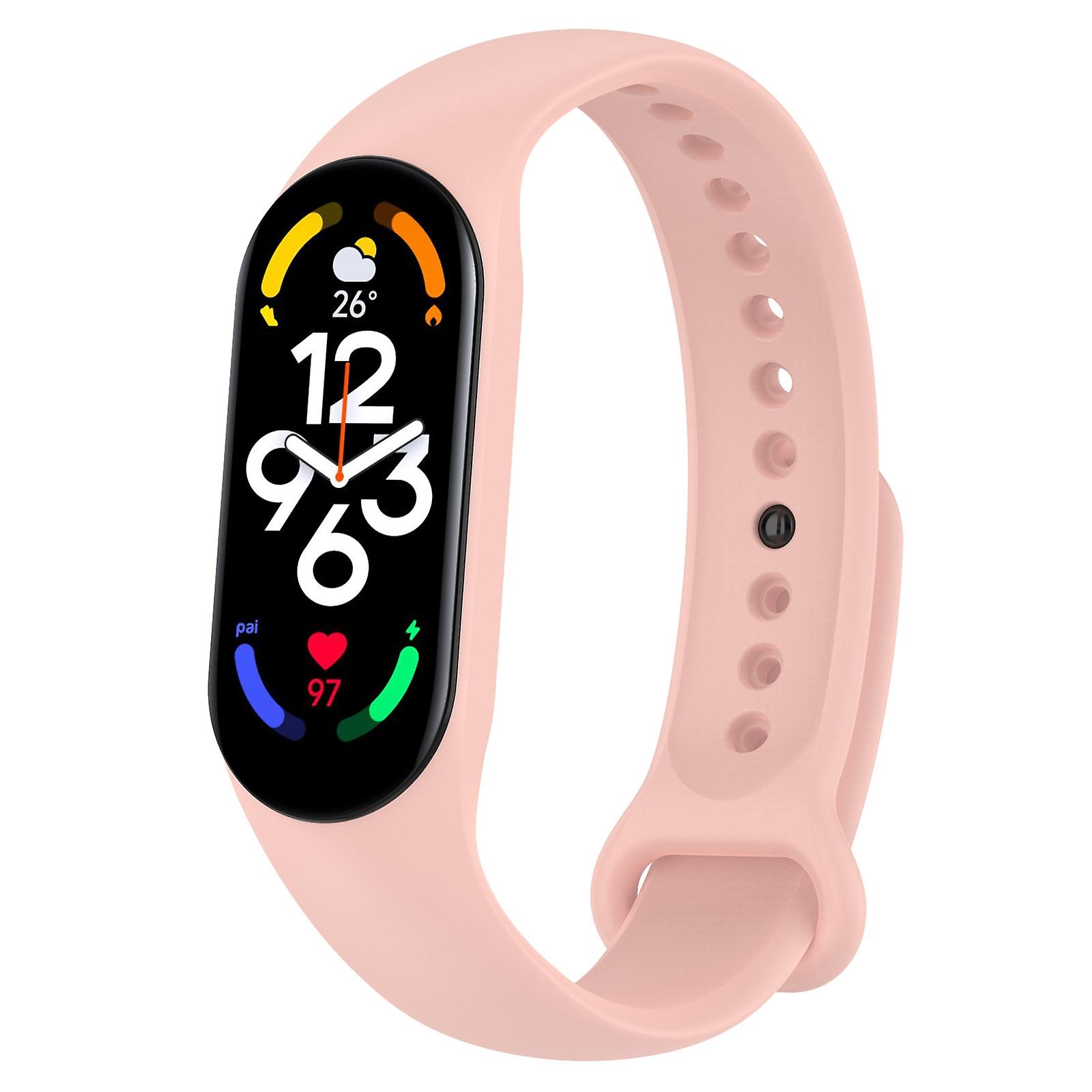Silicone Watch Band For Xiaomi Mi Band 7 For Xiaomi Mi Band 7 / 7NFC / 6 / 6 NFC / 5 / 5 NFC / Amazfit Band 5