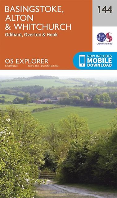 Basingstoke Alton And Whitchurch by Ordnance Survey Paperback Book