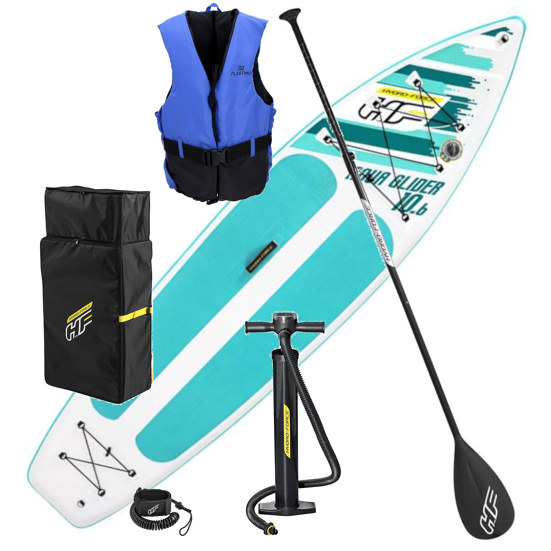 10ft 6" Stand Up Paddle Board 4.75" Hydro Force Aqua Glider SUP Buoyancy Aid