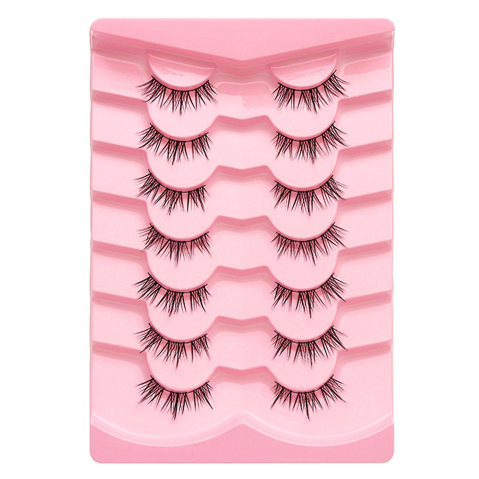5 Pairs Curling Up False Eyelashes Charming Look Curling Up Eyelashes
