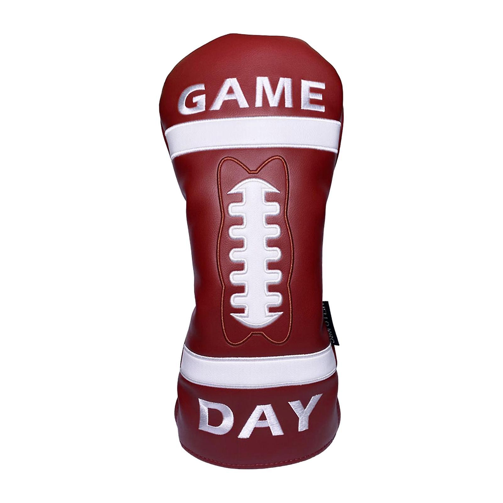 يغطي رأس نادي الجولف PU طويل الرقبة مقاوم للماء واقي غطاء رأس خشبي 25 سم × 10 سم هجين