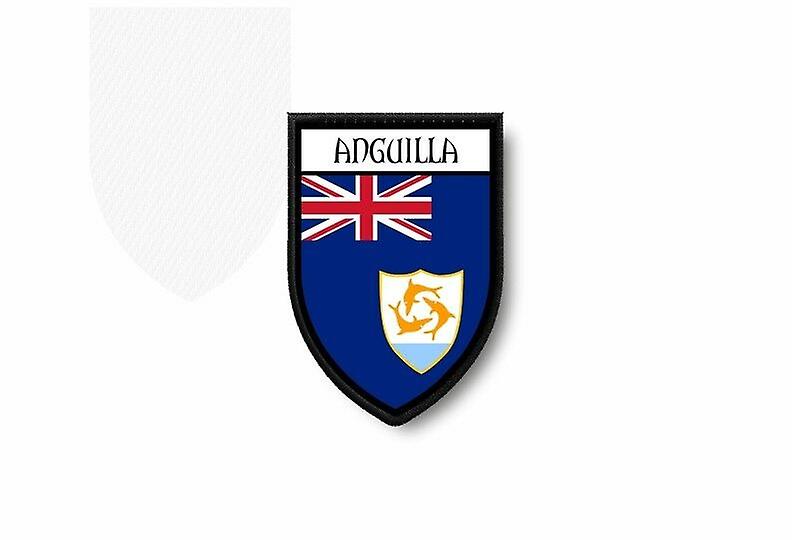 Patch Ecusson Termocollant Edge Brode Flag Prints Anguilla