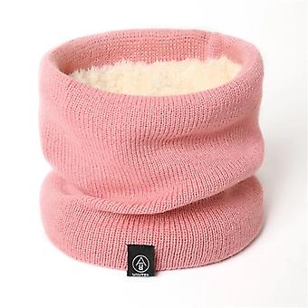 Mode Kvinnor Stickad Halsduk Solid Kashmir Som Vinter Halsdukar Lady Varm Ull Päls Tjock Unisex Män Halsdukar