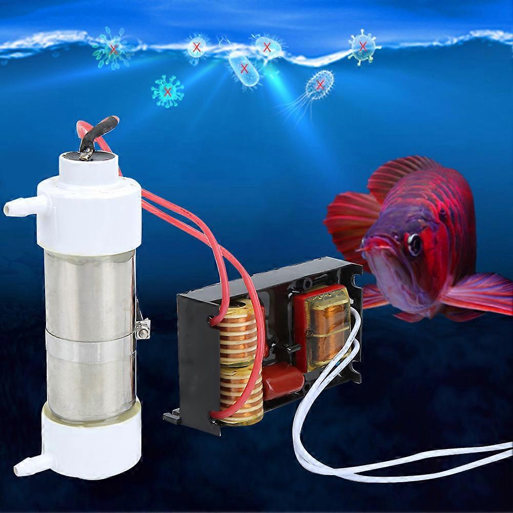 Ozone Generator Tube Water Air Sterilizer Deodorizer Purifier Vegetable Fruit Sterilization Machine