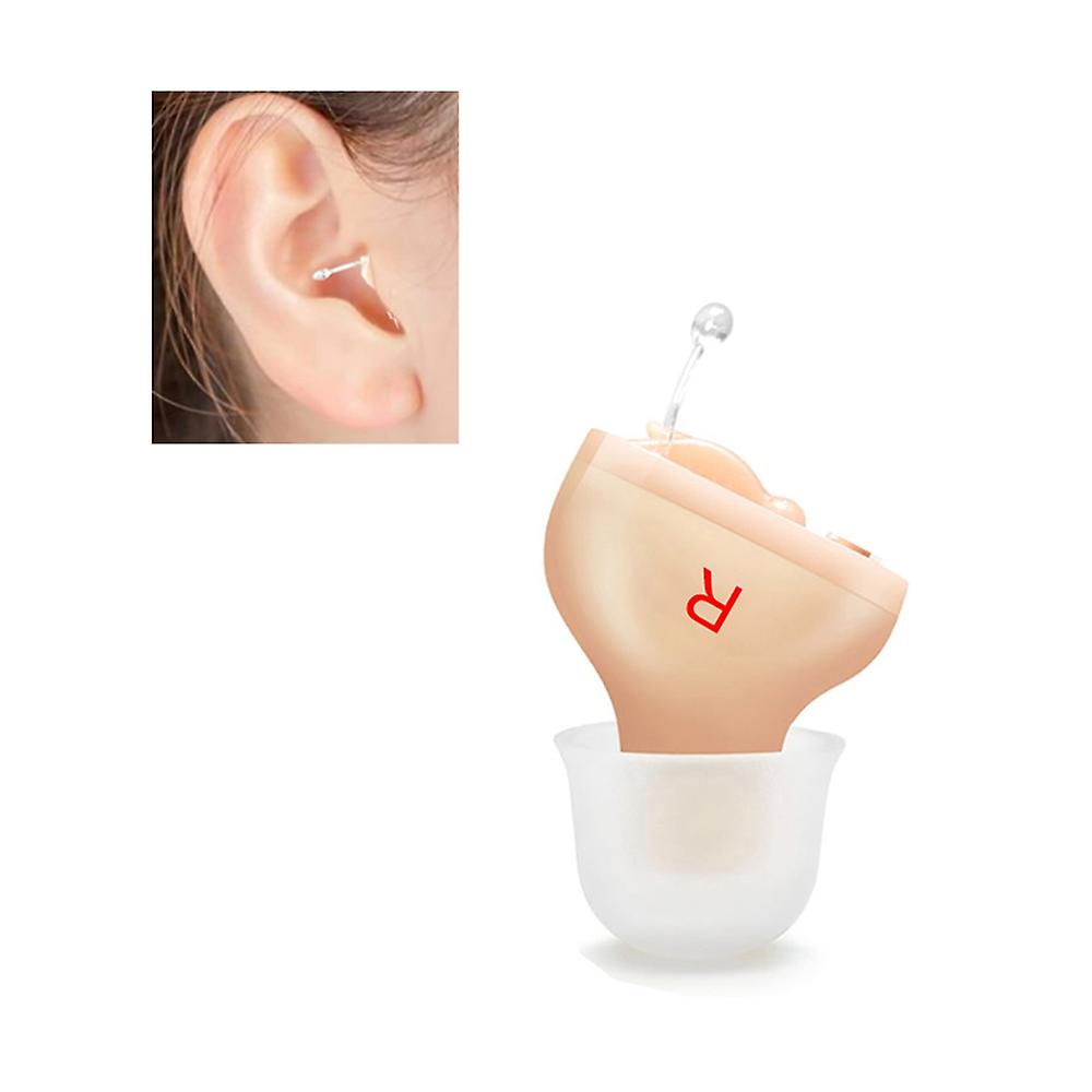 Mini Hearing-aid Invisible Sound Amplifier Volume Adjustable Ear Hearing Assistant Helper for Deaf E