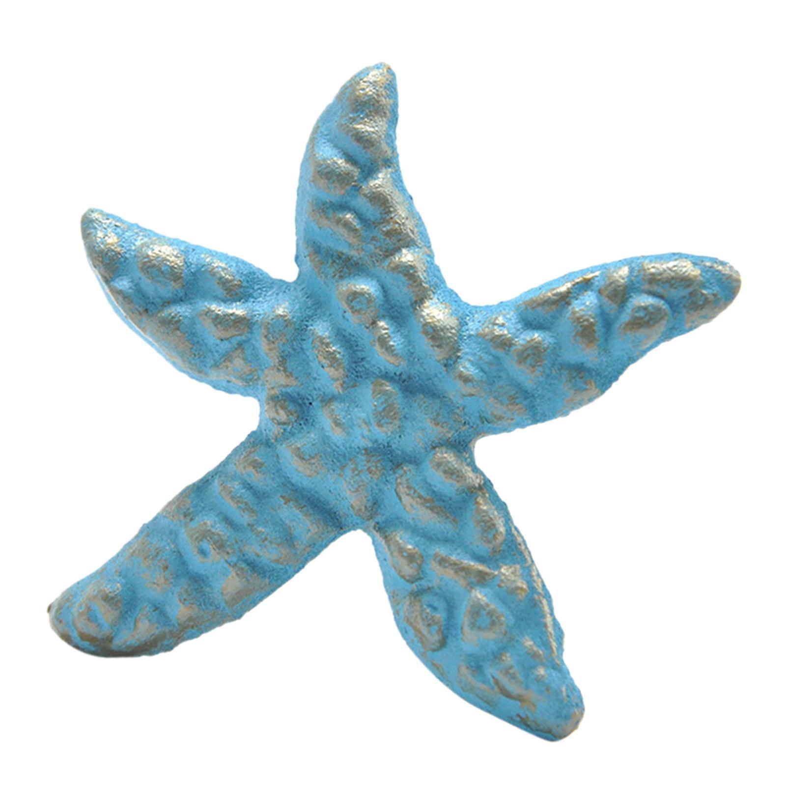 Cabinet Knobs Easy Installation Kitchen Cabinet Farmhouse Drawer Pull Handle Seahorse Blue