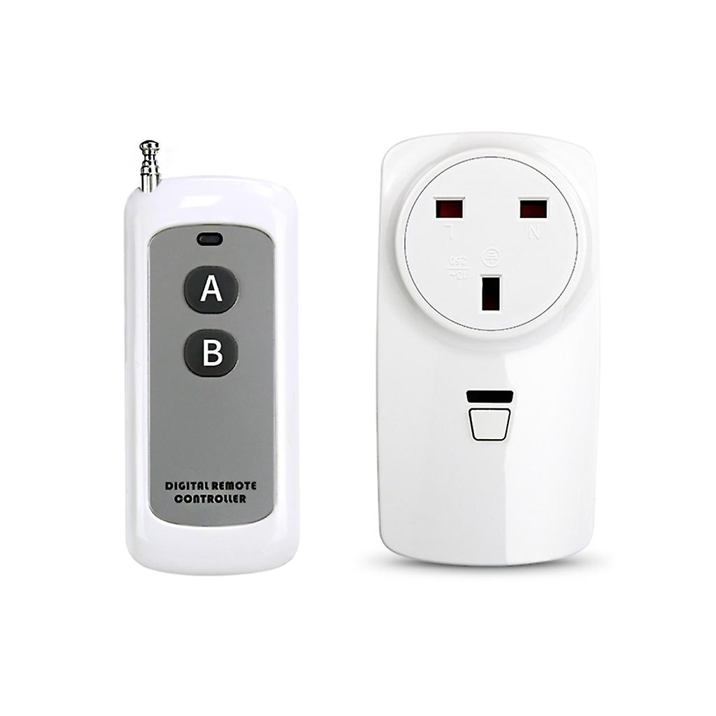 315Mhz AC220V Wireless Socket Programmable Electrical Outlet Switchs Plug