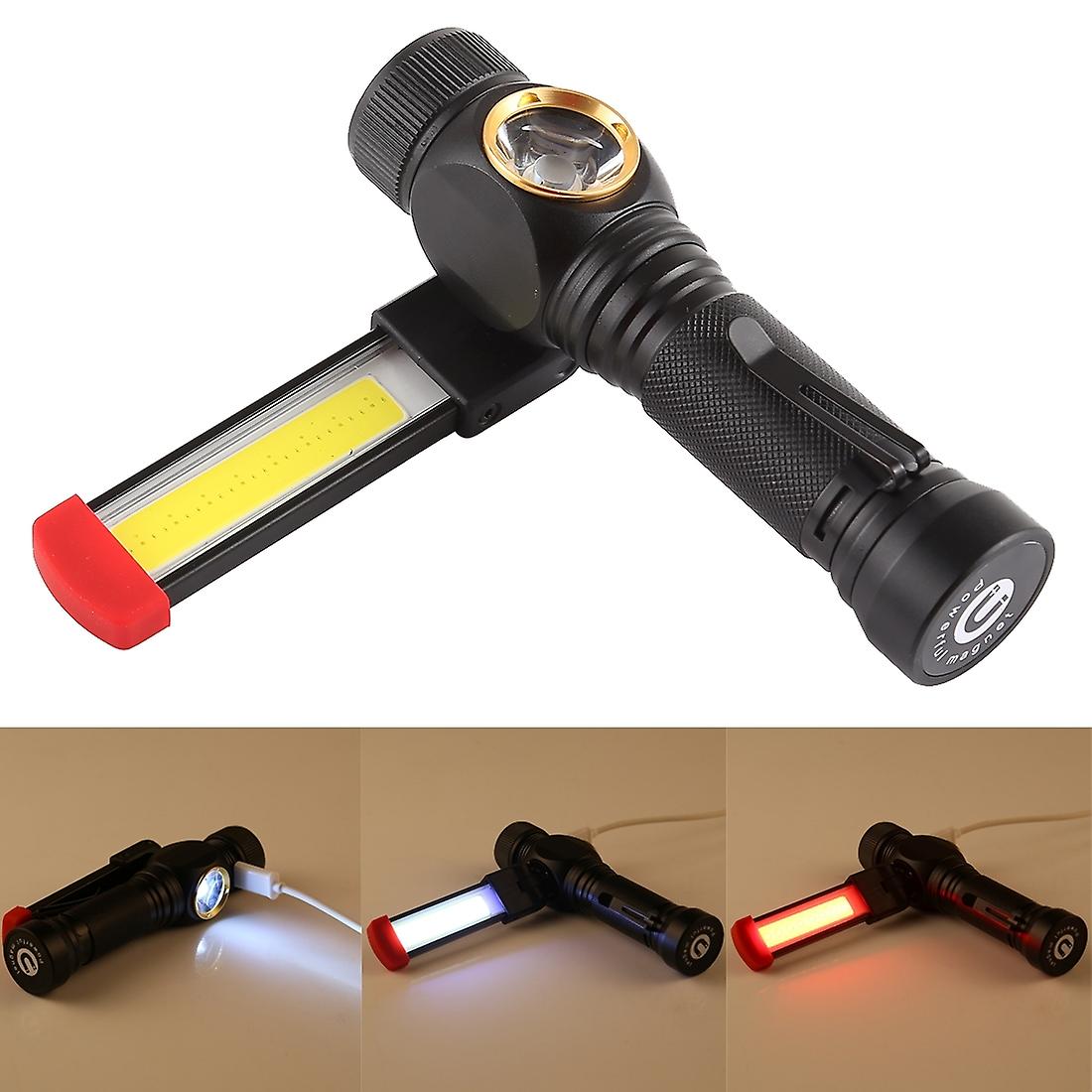 W550 10W 800LM  T6 + COB IPX6 LED Flashlight
