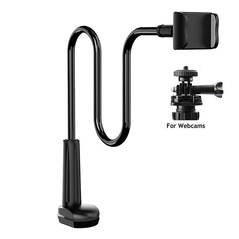 Portable Smartphone Gooseneck Stand Holder Adjustable Camera Clamp Bracket
