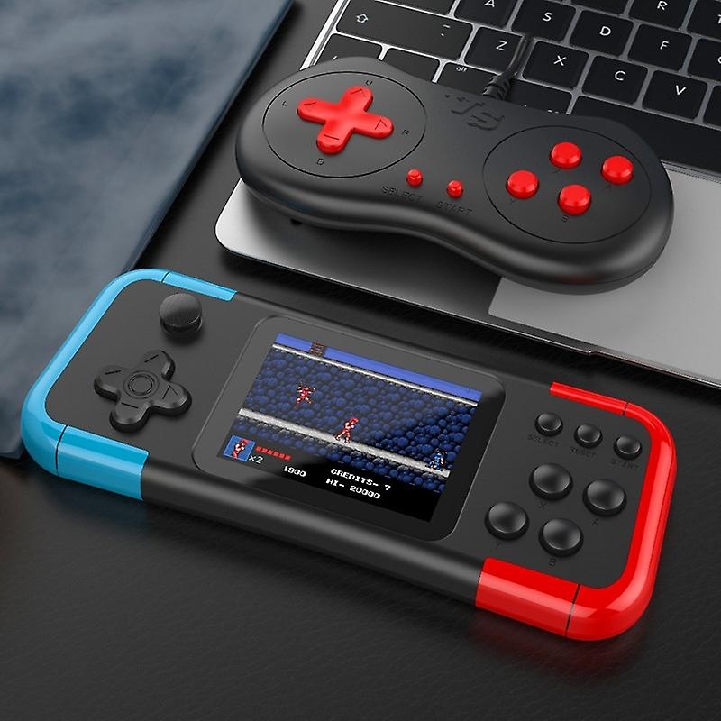 A12 Mini Handheld-Spielkonsole Doppel Rot Blau