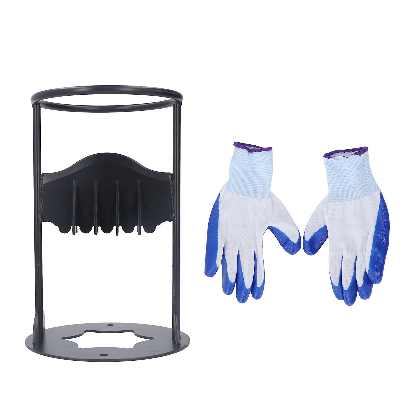 Black Manual Wood Splitter High Strength Heavy Construction Thickened Camping