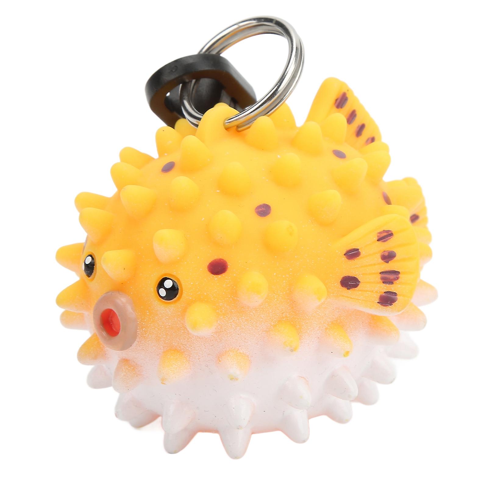 Cartoon Fish Pattern Scuba Diving Mouthpiece Dust Cover Second Stage Regulator Holder with Clip Porcupine