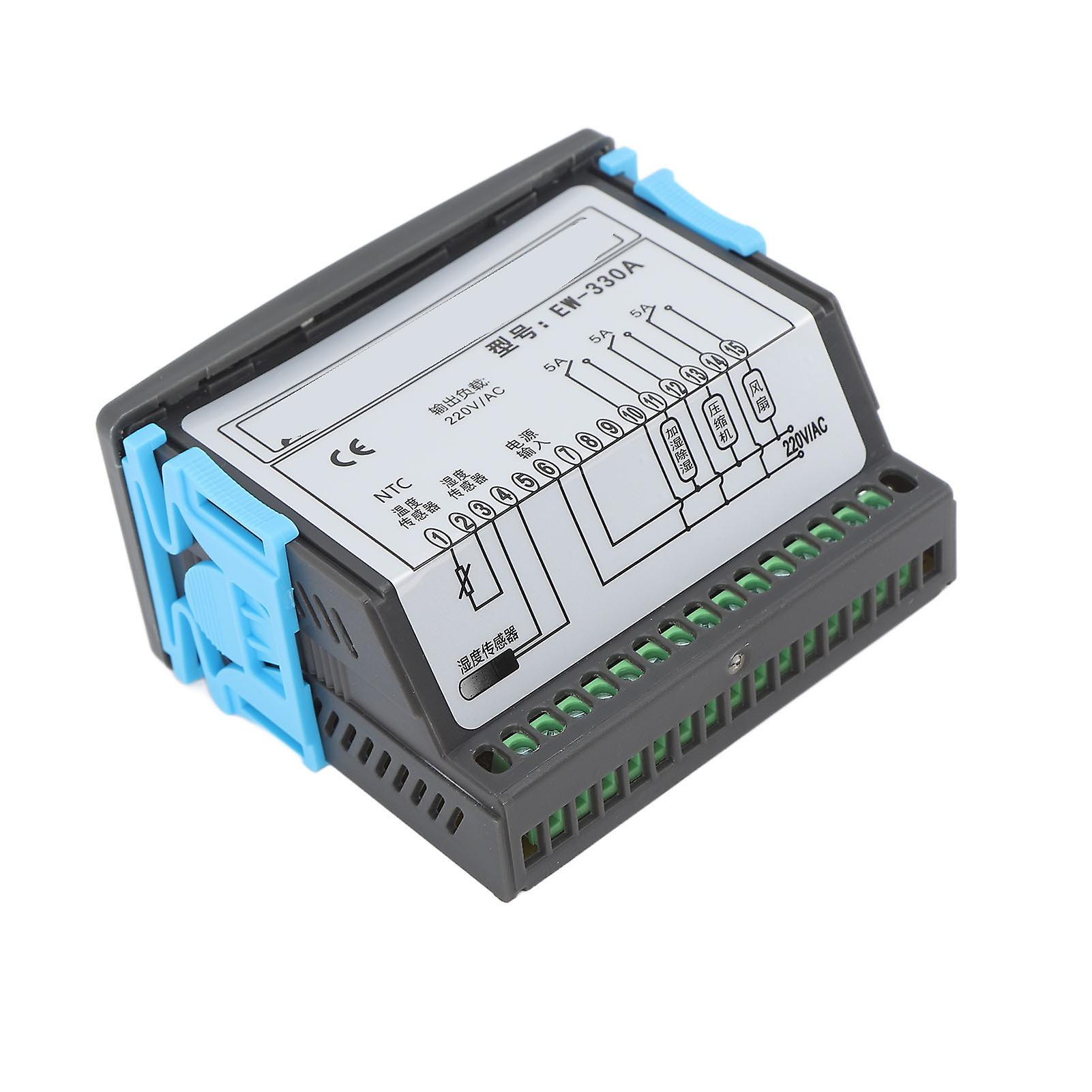 EW 330A Dual Display Temperature Controller ±1℃ Accuracy AC220V