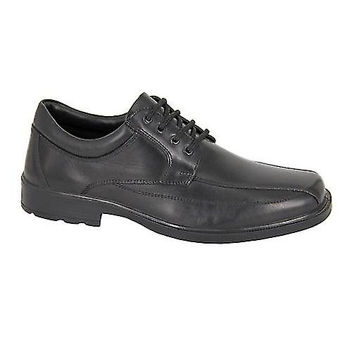 Roamers Mens Leather Lace Up Shoes