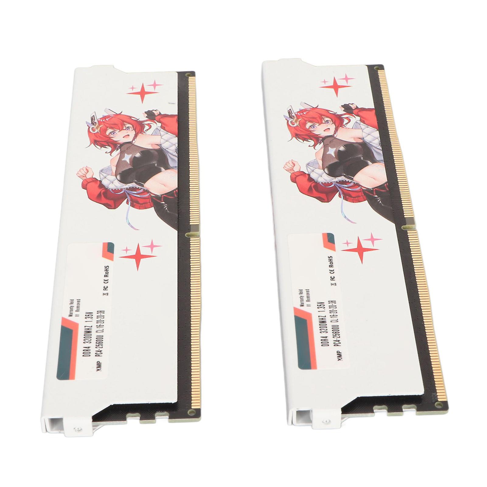 32GB (2x16GB) DDR4 3200MHz PC4-25600U CL16 Desktop RAM Module