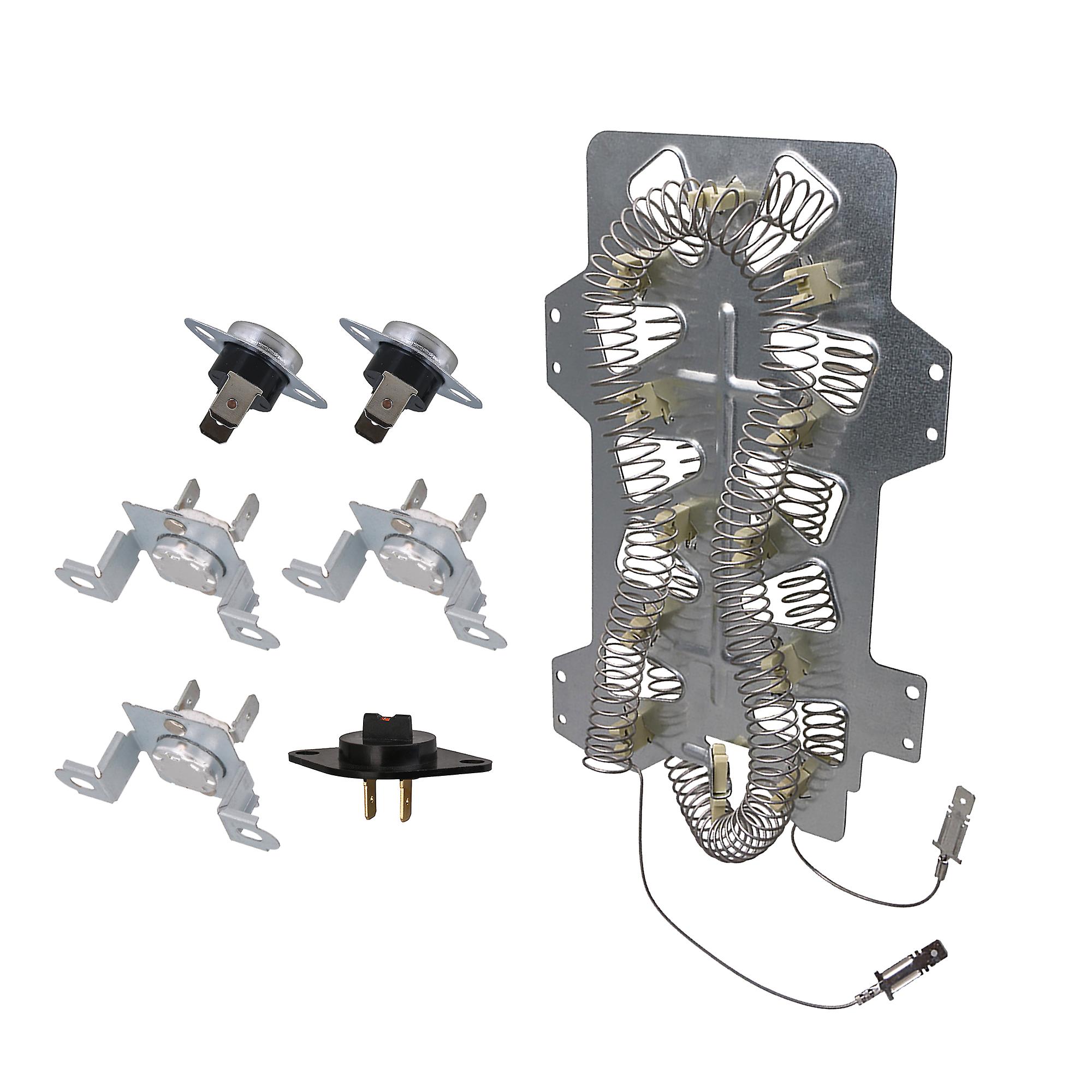 Dryer Heat Element 5300W 240V w/ Thermistor & 5x Thermistor Fuse Kit