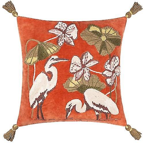 Wylder Kushiro Embroidered Cushion Cover