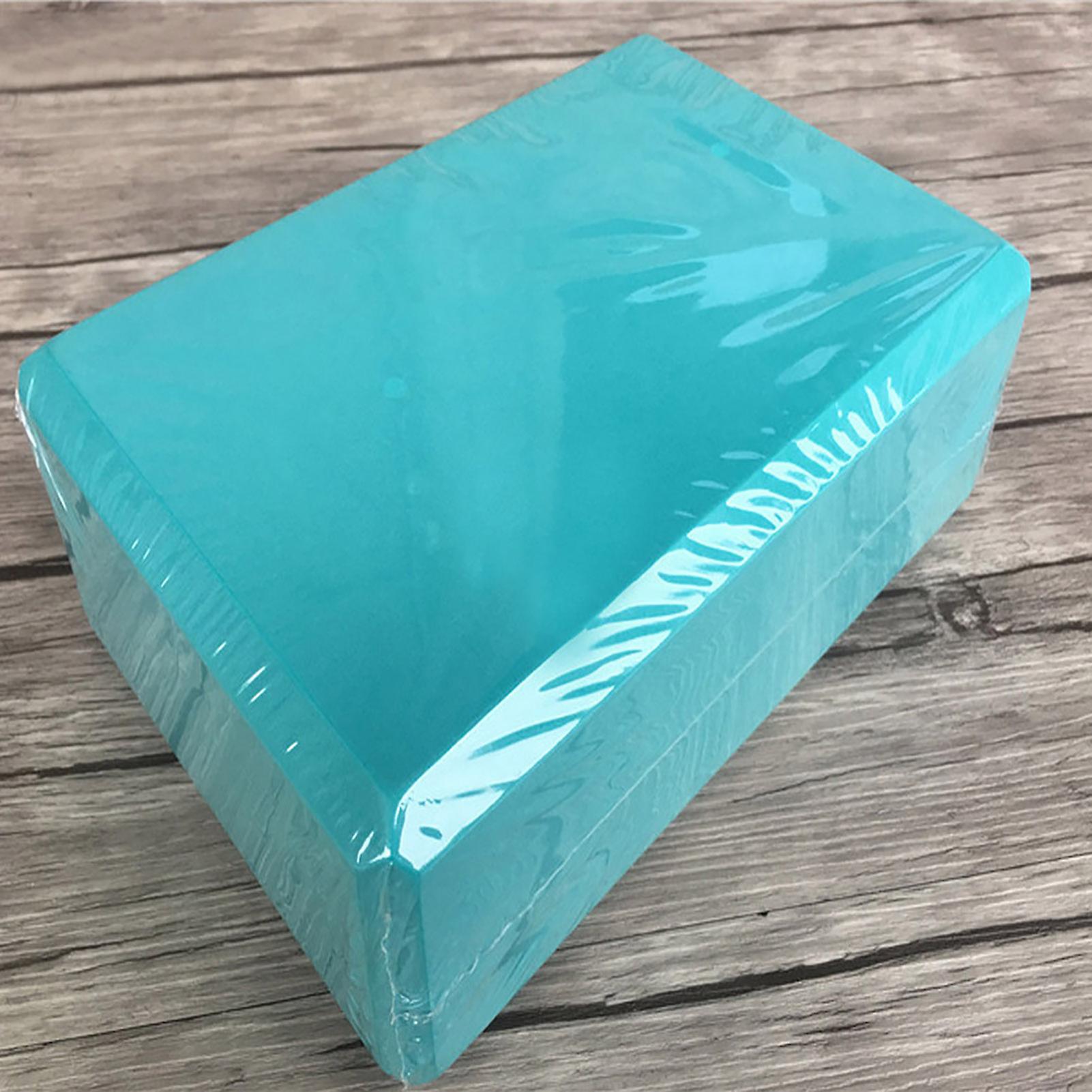 EVA Gym Exercise Sports Yoga Yoga Block Foam Brick Training Tool (Lake Blue)