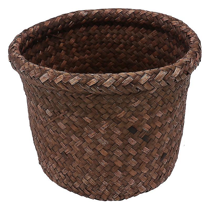1pcs Seaweed Woven Plant Holder