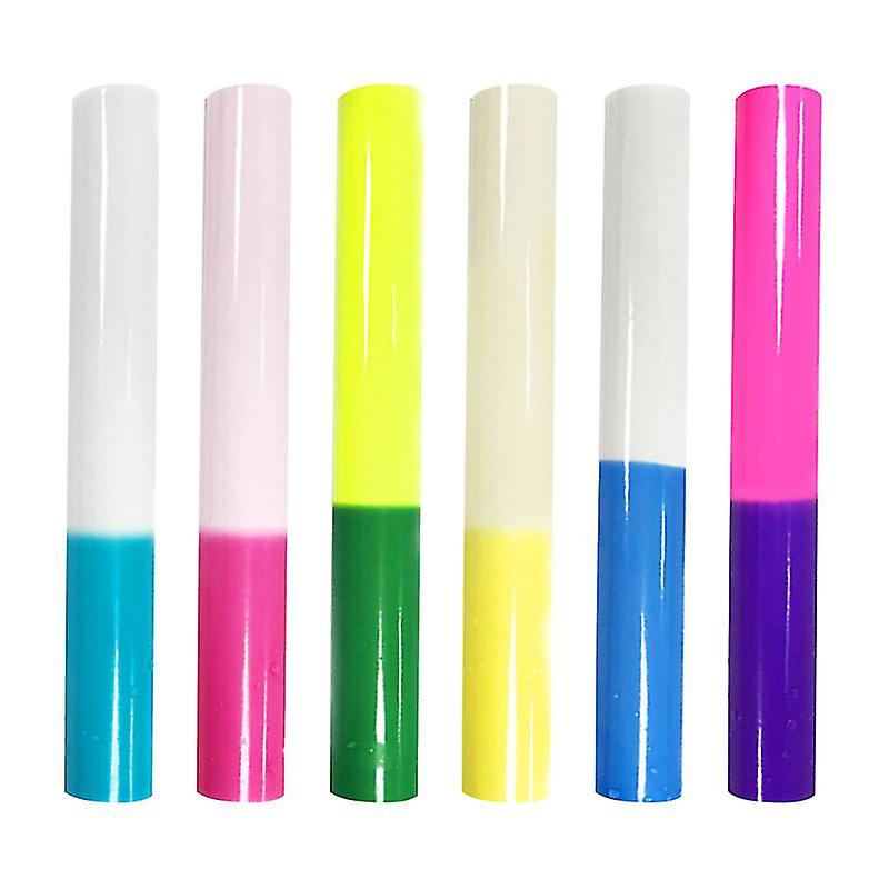 6pcs Cold Changing Color Vinyl