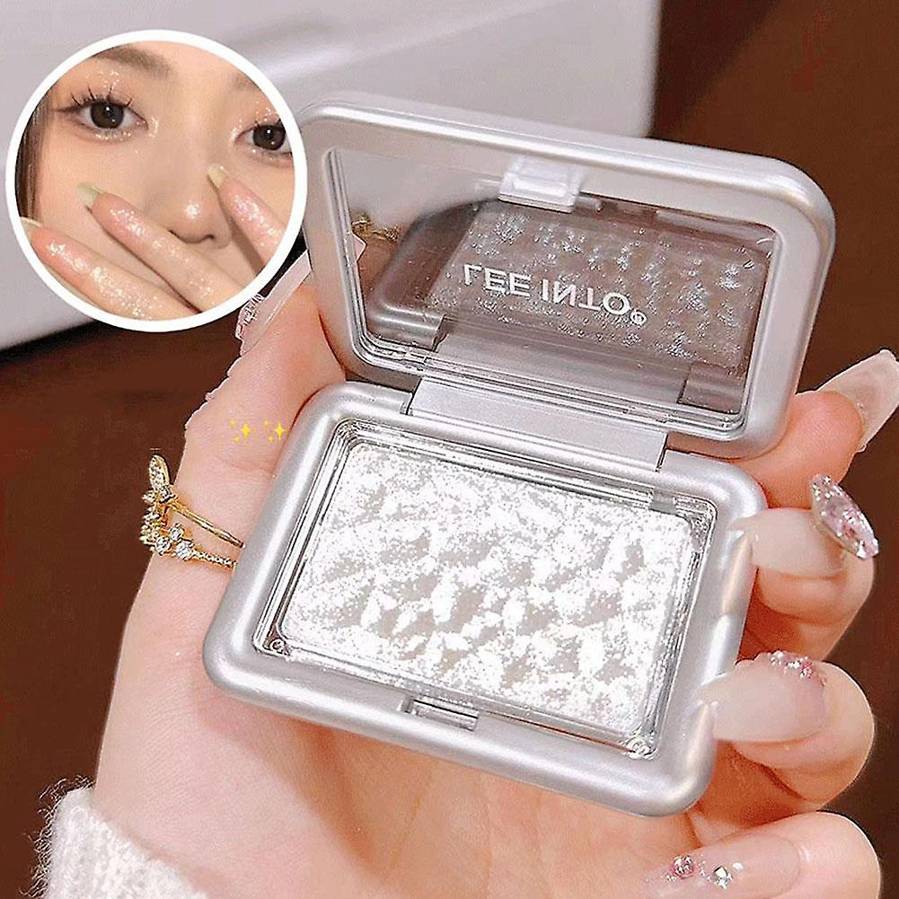 Highlighter Powder Palette Eyeshadow Face Contour Shimmer Highlighter Cosmetics
