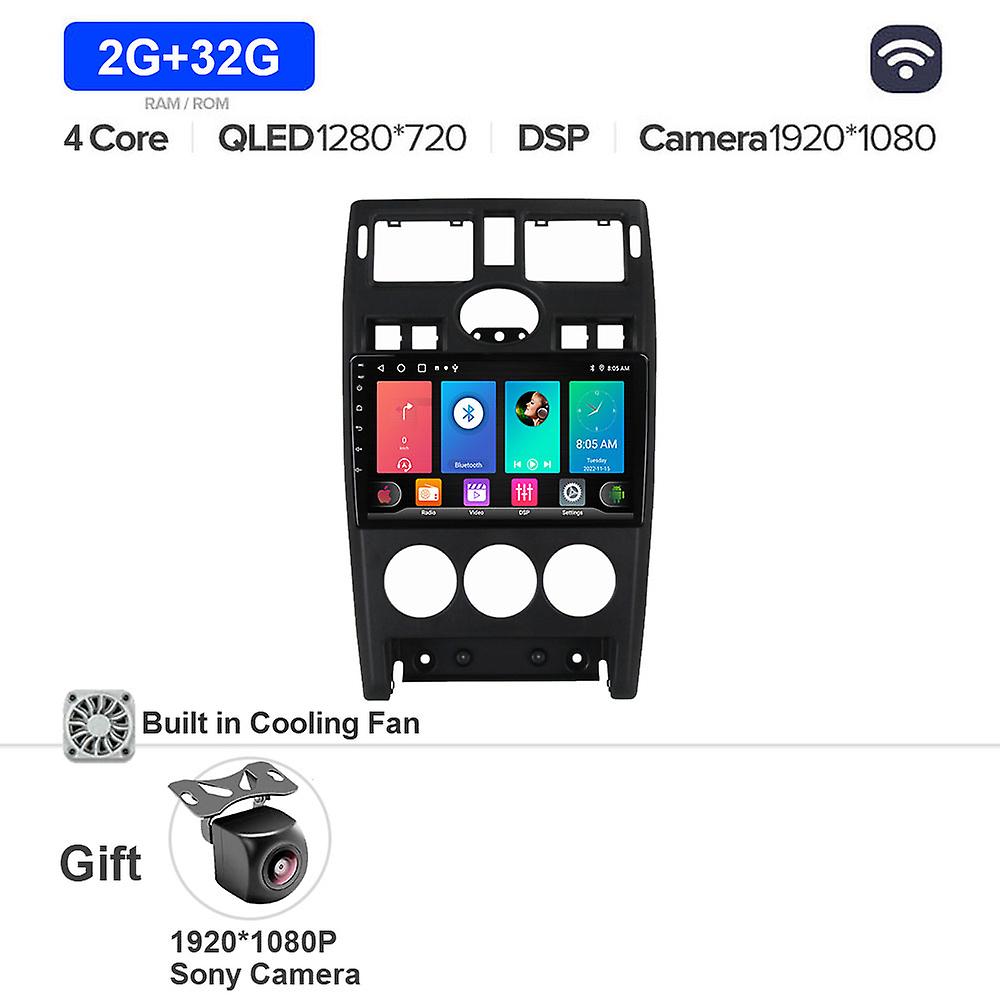 9" Android 13 Carplay Car Radio For Lada Priora 2007-2013 Multimedia Player Gps Navigation Stereo 8core 8g+256g 2000*1200 Qled