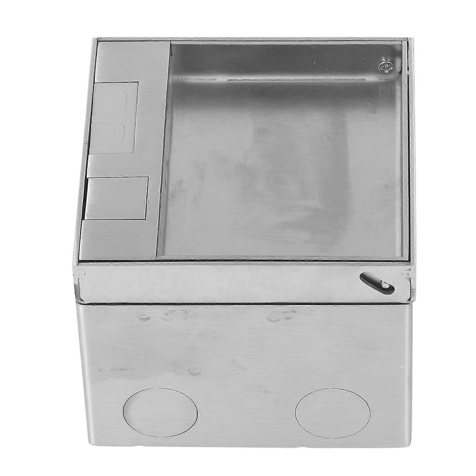 Embedded Floor Socket Multi Ports Concealed Panel Receptacle Universal Power Outlet AC250V 