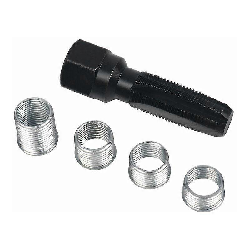 Spark Plug Thread Kit, 5 Pcs 14mm Spark Plug Thread Repair Kit