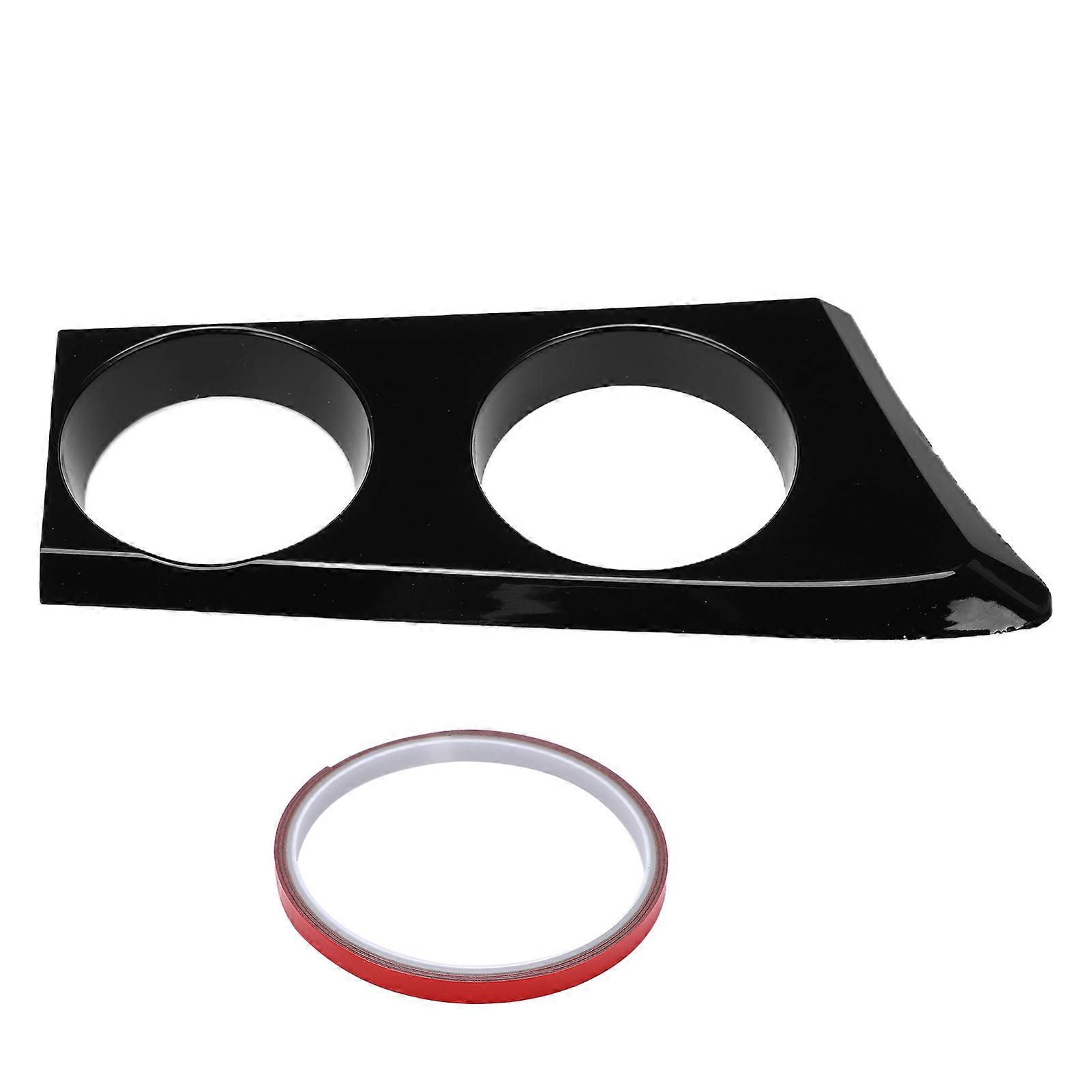 Central Console Cup Holder Bracket Replacement for E81 E82 E87 E88 1 Series 120i 2004?2011 RHDGlossy Black