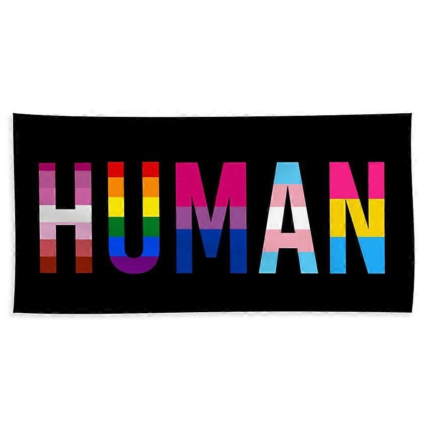 90x150cm Human Lgbt Pride Flag