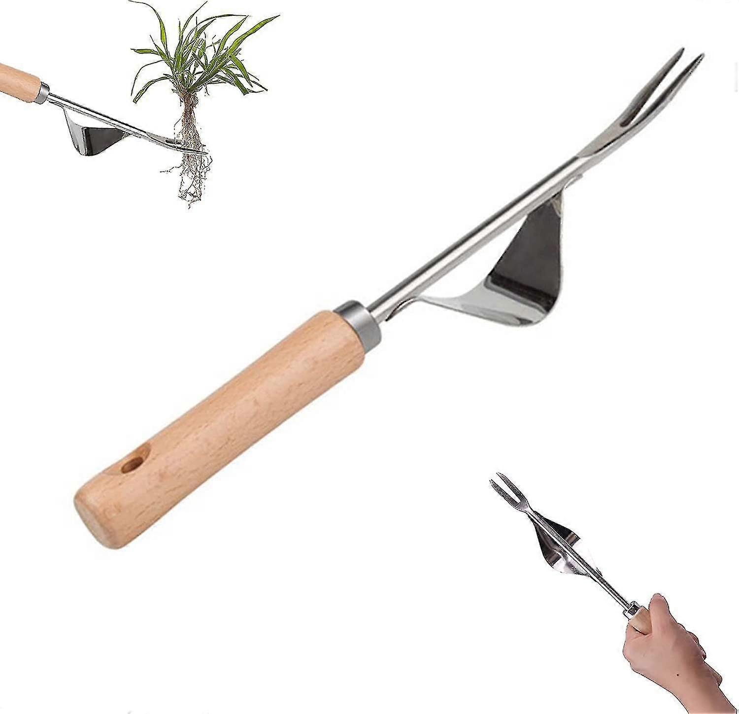 Hand Weed Remover Tool Garden Weed Puller With Long Handle Block Paving Weeding Tool Tw