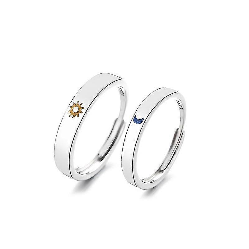 Sol og månepar Ring Women's Moon