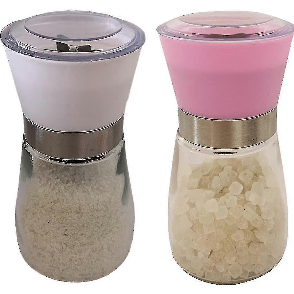 Salt And Pepper Grinder Set - Adjustable Spice Ceramic