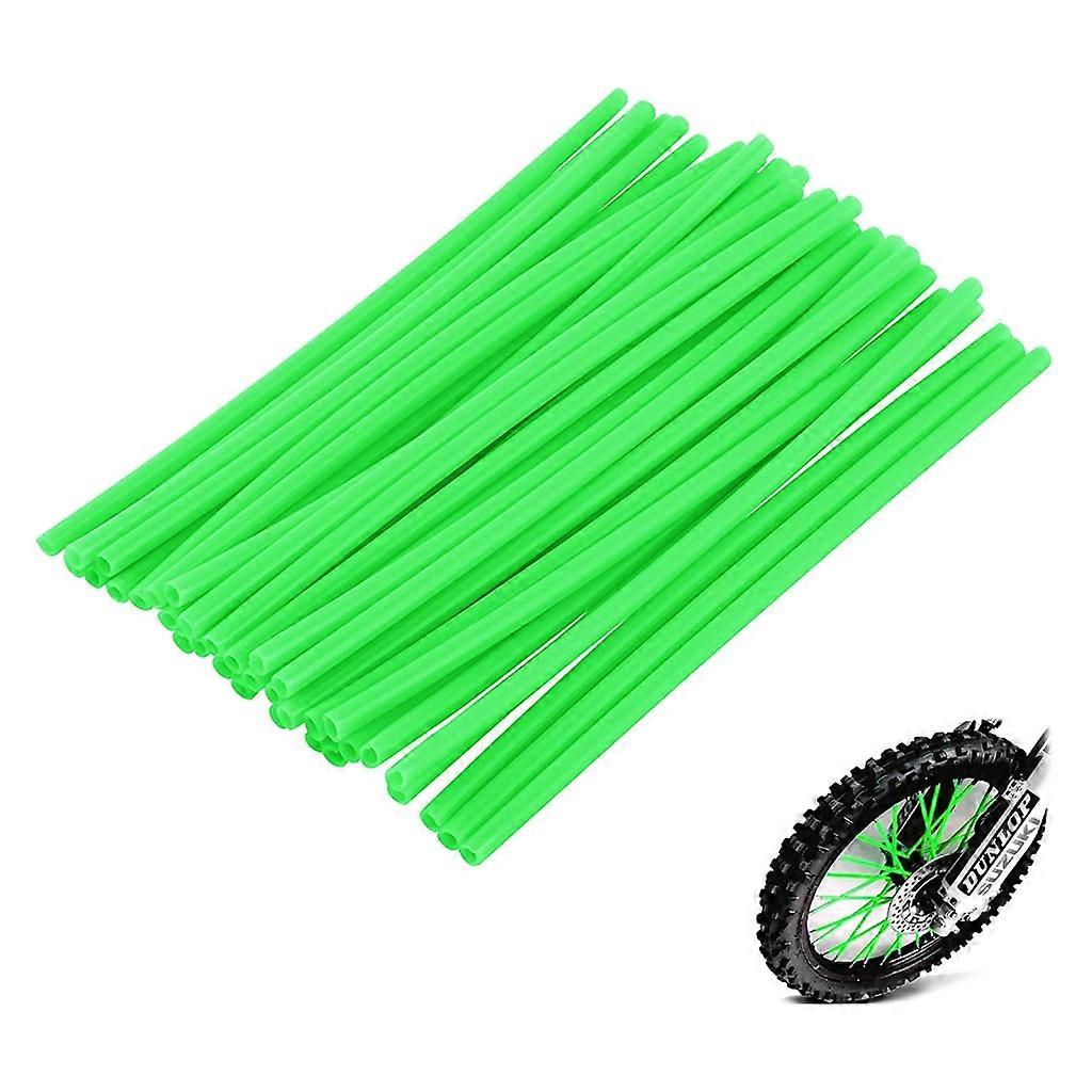  Spoke Cover Rim Protector Wrap for Motorcycle Bicycle Wheel