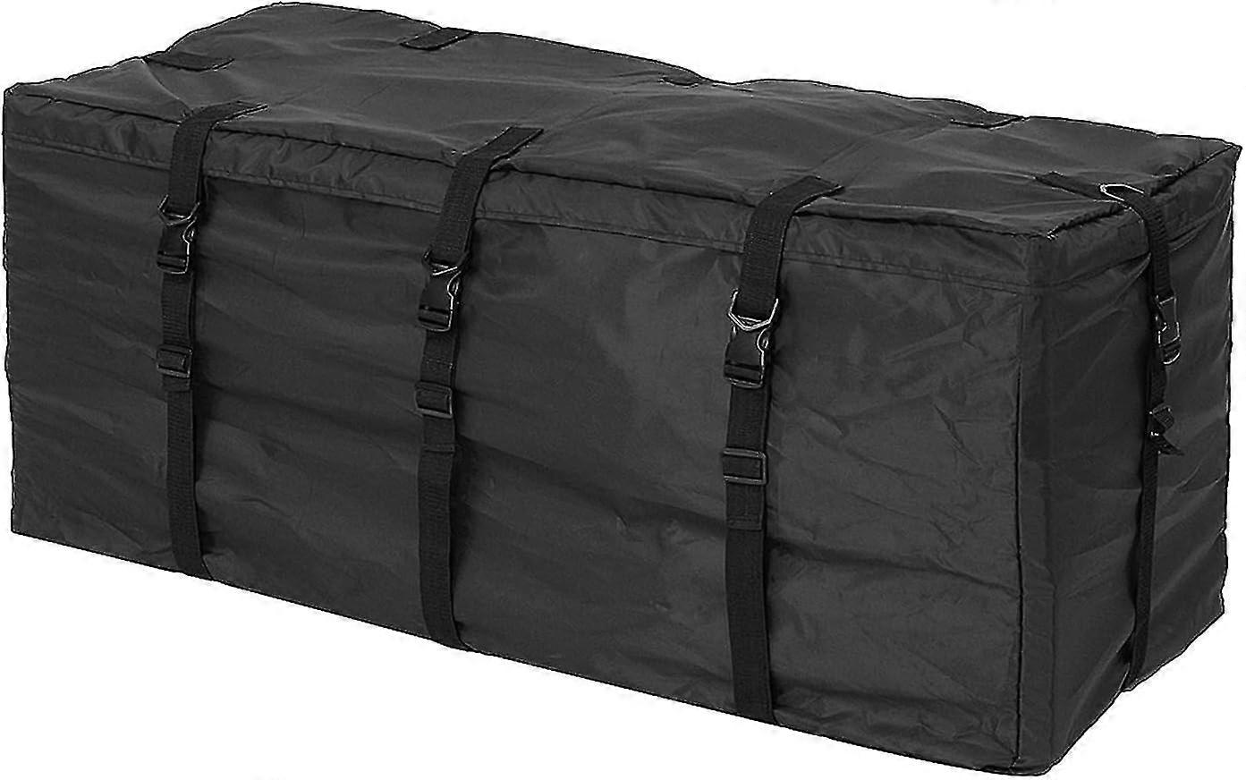Waterproof 11 Cubic Car Rooftop Carrier Bag - Soft Luggage Storage For Vehicles - Compatible With/without Roof Rack