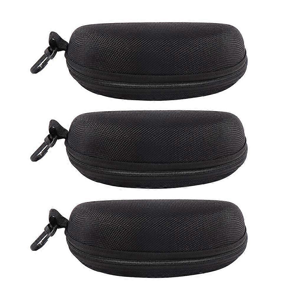 3 piece zipped sunglasses glasses case