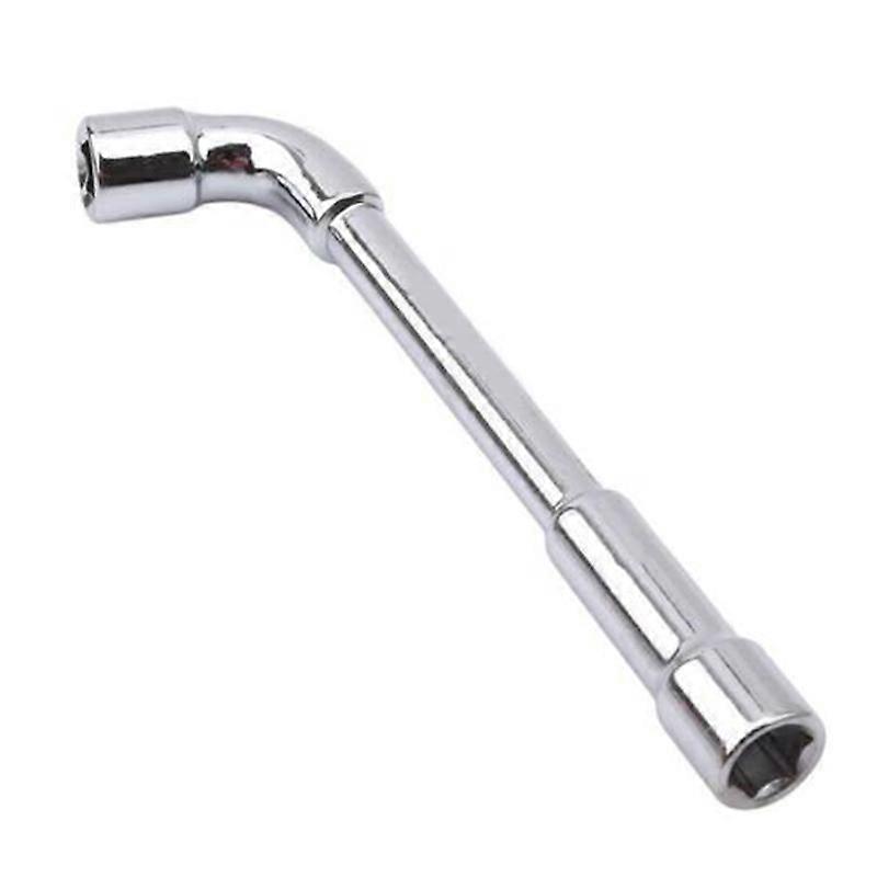 L-Shaped Socket Wrench 7-Shaped Double-Ended Elbow Perforated Outer Hexagonal Socket Pipe Wrench Set