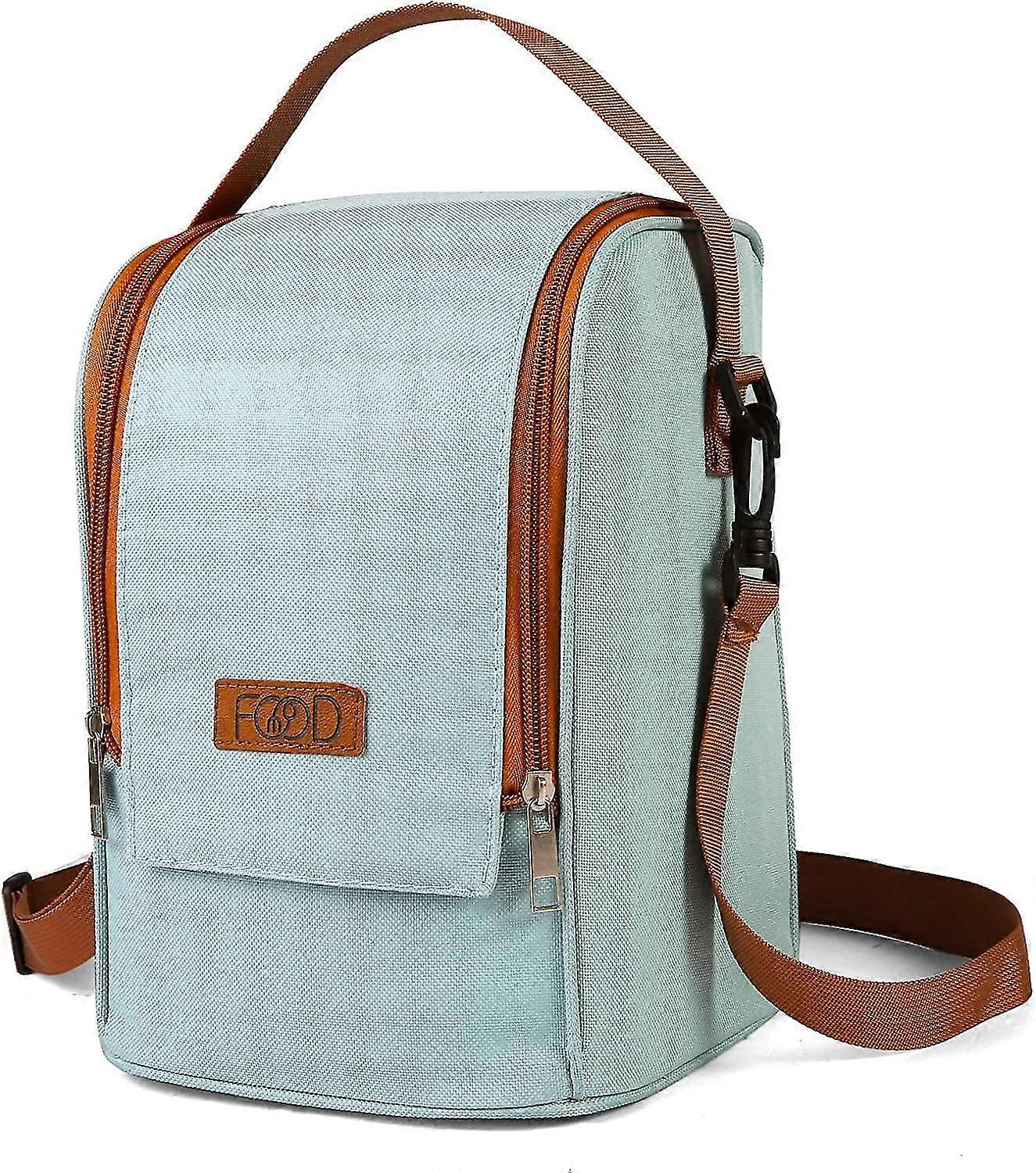 حقيبة تبريد حليب الثدي مع كيس ثلج يناسب 4 زجاجات أطفال تصل إلى 9 أونصات ، حقيبة زجاجة طفل حقيبة كتف للرعاية النهارية لأمي المرضعة