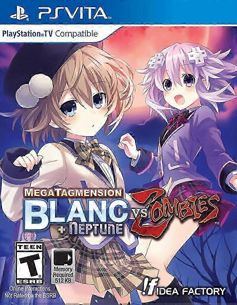 MegaTagmension Blanc+Neptune VS Zombies Vita Game