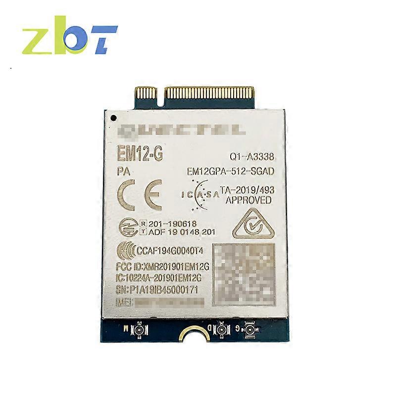 EM160R-GL EM12-G CAT-12 LTE-A M.2 4G Module Quectel 600Mbps Downlink 150Mbps Viteze de date uplink EM12GPA-512-SGAD pentru router