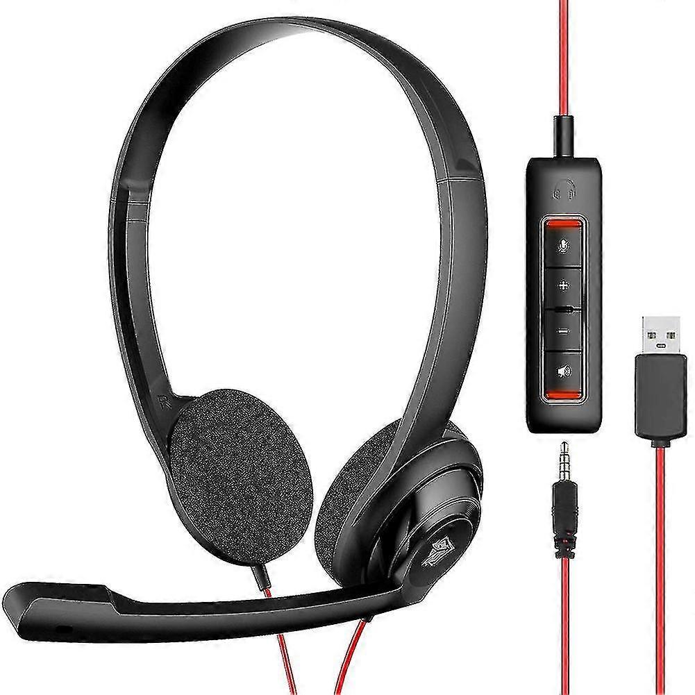 Nubwo Usb Headset With Microphone For Ps5 Computer, Headset For Boom