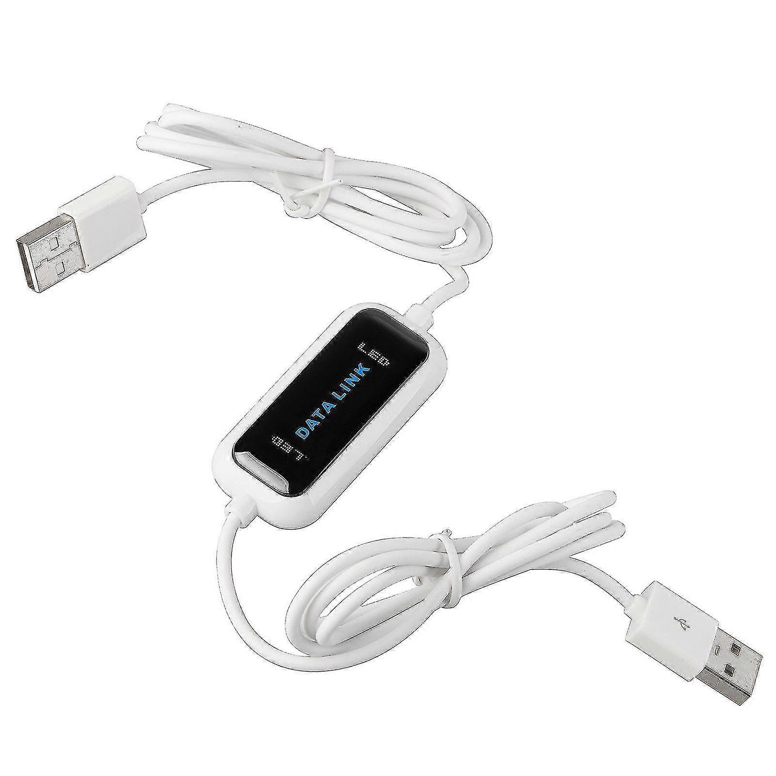 Fgao Direct Pc To Pc Two Computer File Transfer Sync Data Link Usb Cable Easy Copy Fh Fx