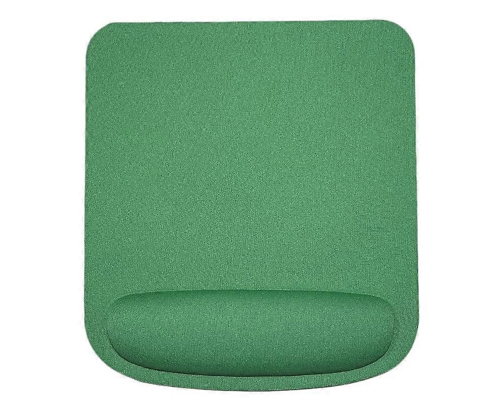 Mouse Pad Comfortable High Elasticity Soft Office Computer Mousemat with Rest Support Daily Use - Green
