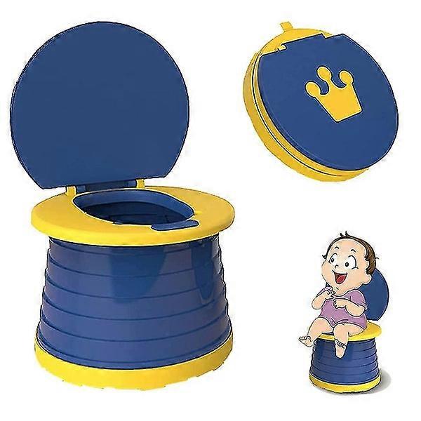 Children's Portable Toilet Seat - Foldable, Compact, Easy to Clean, Travel-Friendly, Non-Slip, 2-in-1 Design, 15.5 cm